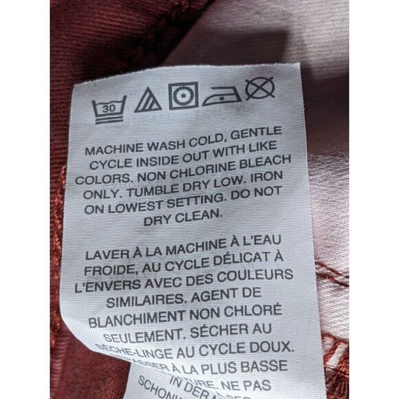 J. Crew Womens Size 27 Mercantile Pockets Skinny Red Denim Jeans - Picture 6 of 12